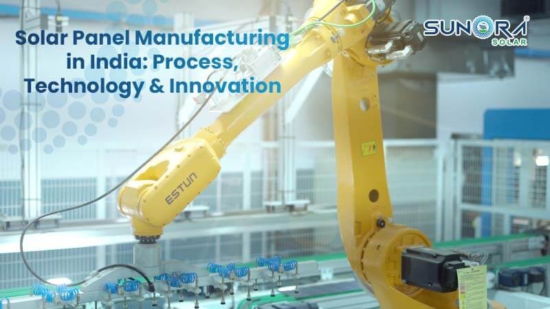 Solar panel manufacturing process​