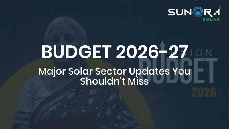 Budget 2026 Solar Sector Updates