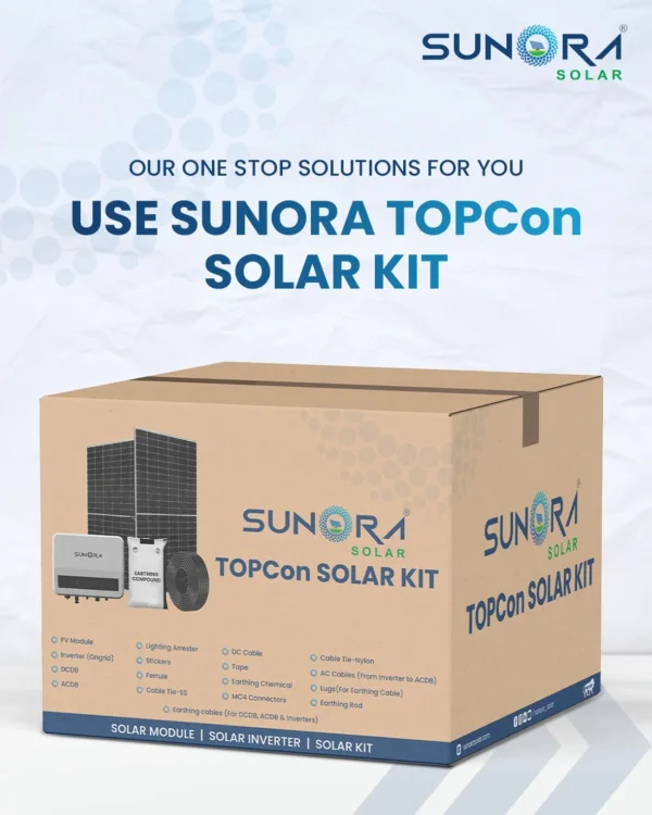 Topcon Kit 3.6kW Solar System Kit for Reliable Energy