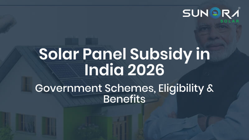 Solar Panel Subsidy in India