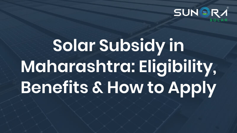Solar Subsidy in Maharashtra